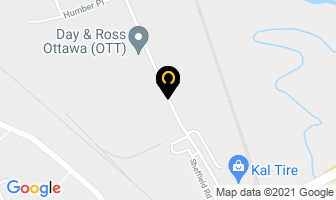 Auto Camping Ltd Imported Auto Parts Distributor in Ottawa map