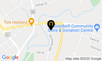 Auto Care Technical Service in Tillsonburg map