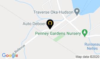 Auto Deboer in Hudson map