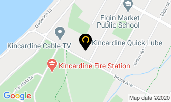 Auto Electric West in Kincardine map