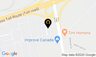Auto Glass Service Company in Vaughan map