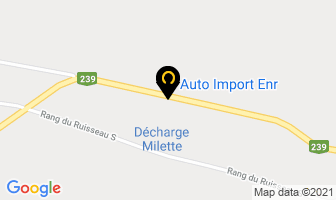 Auto Import Enr in Drummondville map
