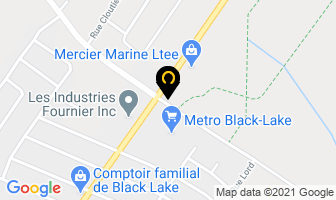 Auto Luc Daigle Inc in Thetford Mines map