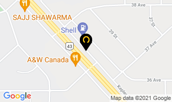 Auto Parts Plus in Whitecourt map
