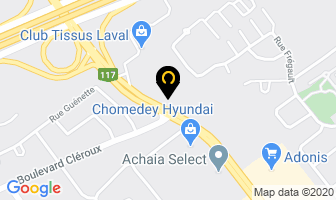 Auto Perfect Son in Beauharnois map