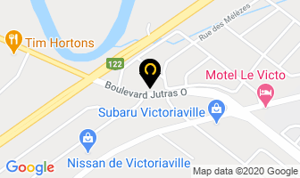Auto Qualite.com Inc in Victoriaville map