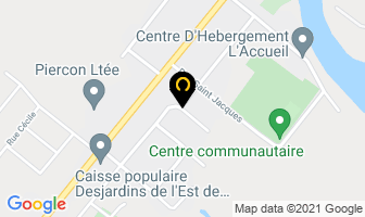 Auto-Re in Drummondville map