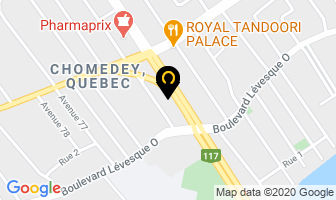 Auto Shelby in Beauharnois map
