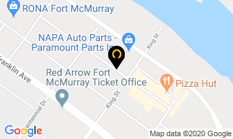 Auto Shop Fort Mak in Fort McMurray map