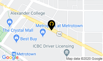 Auto Spa At Metrotown in Burnaby map
