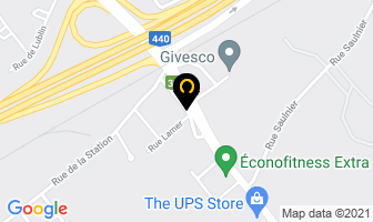 Auto Tec Laval Jr in Vimont map