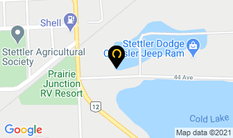 Auto Xtras Ltd in Stettler map
