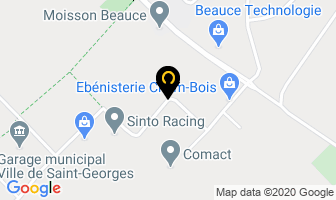 Autobus Des Erables in Saint-Georges map
