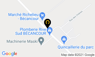 Autobus H Blanchet Inc in Alma map