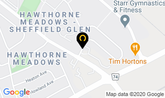 Autofluency International in Ottawa map