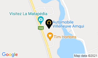 Automobile Villeneuve Amqui in Cornwall map