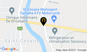 Automobiles M Boucher in Saint-Césaire map