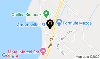 Automobiles Sl in Rimouski map