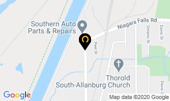 Autopolis Inc in Thorold map