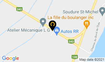 Autos En Gros in L'Assomption map