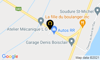 Autos En Gros Division V R in L'Assomption map