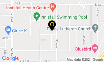 Autumn Glen Lodge in Invermere map