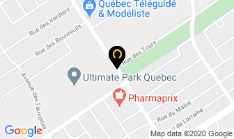 Auvent Du Jardin in Ville de Québec map
