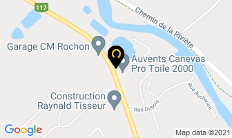 Auvents Canevas Pro Toile 2000 in Banff map