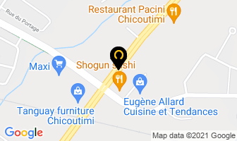 Aux Deux L&eacute;gendes in Chicoutimi map