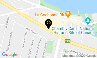 Aux Doigts De F&eacute;e in Chambly map
