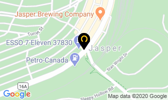 Avalanche Spirits in Jasper map