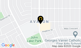 Avalon Auto Service in Saskatoon map