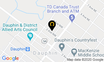 Avanta Financial Services Inc in Dauphin map