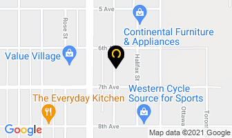 Avanti Office Products in Regina map