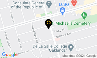 Avenue Road Arts School in Orillia map