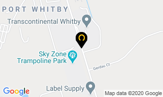 Avery Products in Whitby map