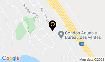 Avex Construction in Beauharnois map
