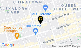 Avi Dunkelman Design Group in Toronto map