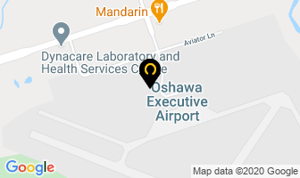 Aviation Unlimited in Oshawa map