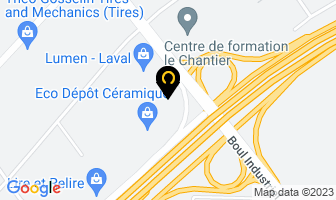 Avior Produits Intégrés Inc. in Laval map