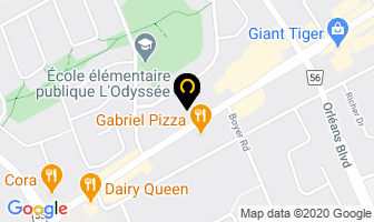 Avis Car Rental in Guelph map