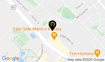Avis Car Rental in Guelph map