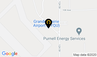 Avis Car Rental in Grande Prairie map