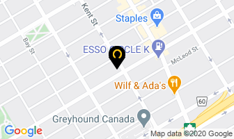 Avis Car Rental in Guelph map