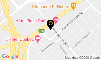 Avis Car Rental in Ville de Québec map