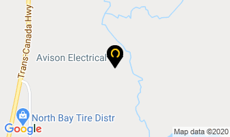 Avison Electrical in North Bay map