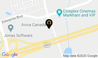 Aviva Canada in Markham map