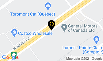 Avon Canada Inc in Pointe-Claire map