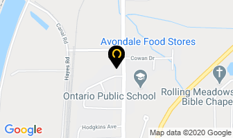 Avondale Food Stores in Estevan map