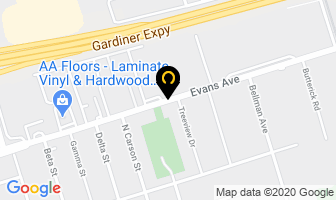 Avondale Limousine in Orillia map